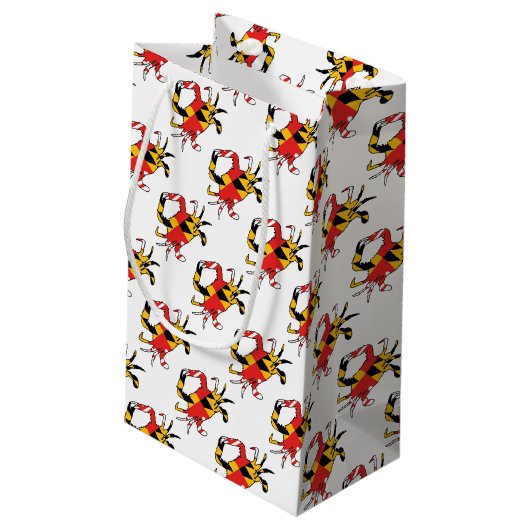 Maryland Crab Klein Cadeauzakje (Achterkant Gekanteld)