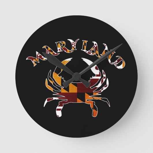 Maryland Crab Ronde Klok (Voorkant)