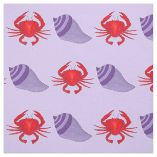 Maryland Crab Sea Shells Seashell Beach Ocean Stof