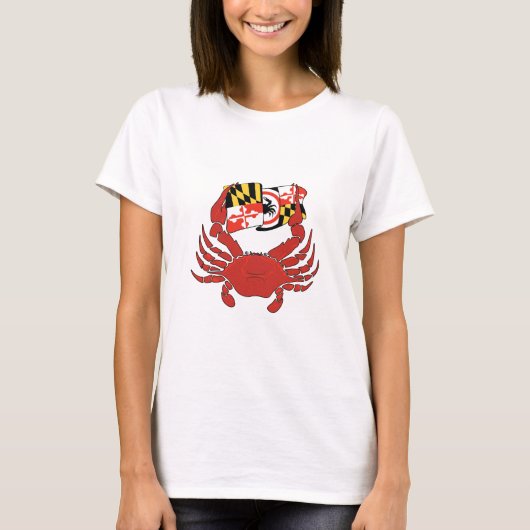 Maryland Crabs T-shirt (Voorkant)