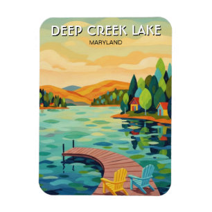 Maryland Deep Creek Lake Reis Magneet