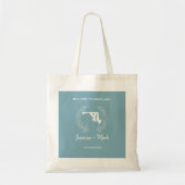 Maryland Destination Wedding Welcome Canvas tas (Voorkant)