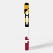 Maryland Drapeau Mate iPhone 14 Coque (Verso / Gauche)