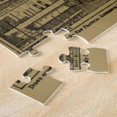  Maryland en Delaware Illustrative Map Legpuzzel (Zijkant)