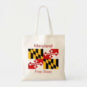Maryland Flag Bag Tote Bag