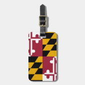 Maryland Flag Bagagelabel (Voorkant verticaal)