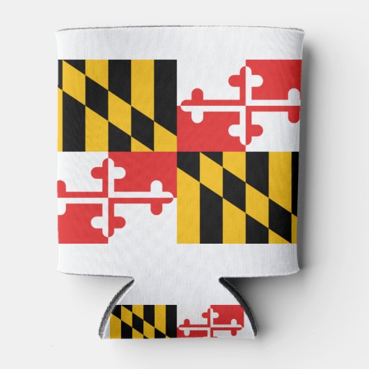 Maryland Flag Blikjeskoeler (Voorkant)