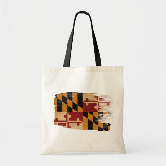 Maryland Flag Canvas tassen (Voorkant)