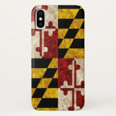 Maryland Flag Case-Mate iPhone Case (Achterkant)