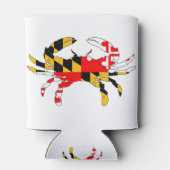 Maryland Flag Crab Blikjeskoeler (Achterkant)