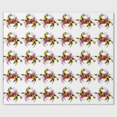 Maryland Flag Crab Cadeaupapier (Vlak)