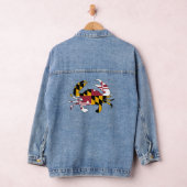 Maryland Flag Crab Denim Jacket (Hangar)