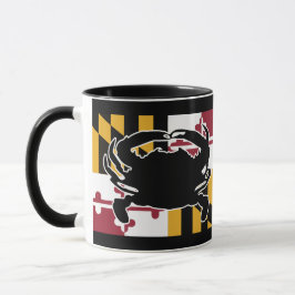 Maryland Flag/Crab mok
