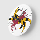 Maryland Flag Crab Ronde Klok (Hoek)