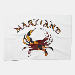 Maryland Flag Crab Theedoek