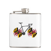 Maryland Flag Cycling Heupfles (Voorkant)