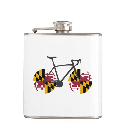 Maryland Flag Cycling Heupfles (Voorkant)