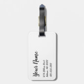 Maryland Flag Gepersonaliseerd Bagagelabel (Achterkant verticaal)