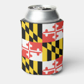 Maryland Flag Koelbox Blikjeskoeler (Blikje Achterkant)