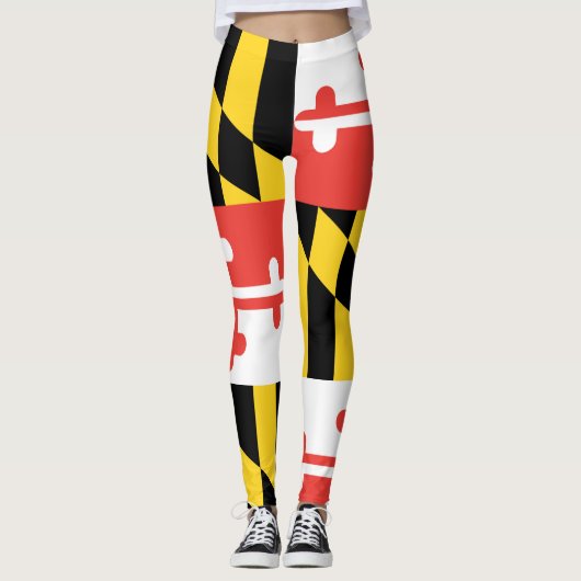 Maryland Flag Leggings (Voorkant)