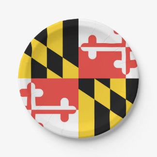 Maryland Flag Papieren Bordje
