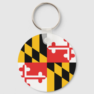 Maryland Flag Sleutelhanger
