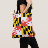 Maryland Flag Tas en Crossover Bag (Dichtbij)