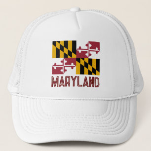 Maryland Flag Trucker Pet