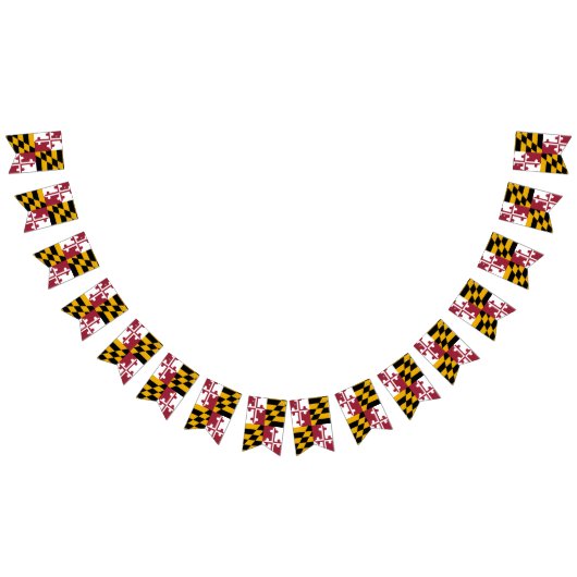 Maryland Flag Vlaggetjes (Alle)