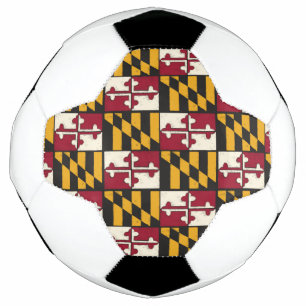 Maryland Flag Voetbal Uniek