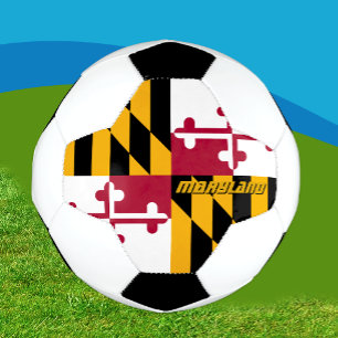 Maryland Football & Maryland Flag/Verenigde Staten Voetbal