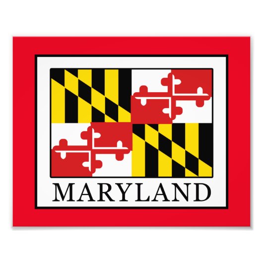 Maryland Foto Afdruk (Voorkant)
