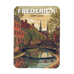 Maryland Frederick Historisch District Reis Magneet
