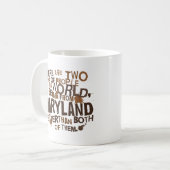 Maryland (Funny) Gift Koffiemok (Voorkant links)