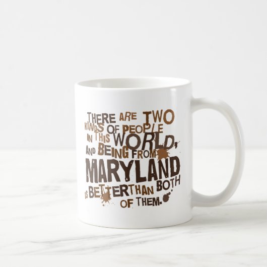 Maryland (Funny) Gift Koffiemok (Rechts)
