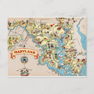 Maryland Funny kaart