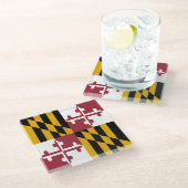 Maryland Glazen Onderzetter (Schuin)