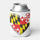 Maryland Heart Blikjeskoeler (Blikje Voorkant)