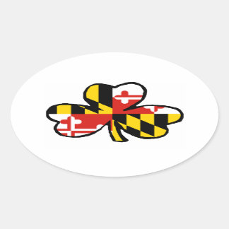 Maryland Irish Sticker
