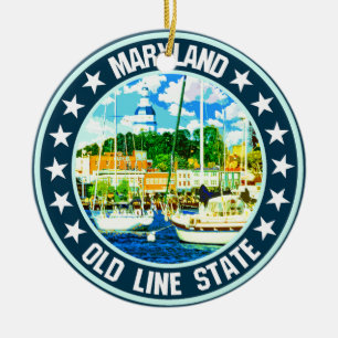 Maryland Keramisch Ornament