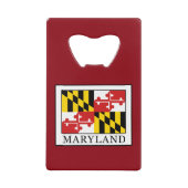 Maryland Kredietkaart Flessenopener (Voorkant)