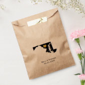 Maryland Mariage Faveur Traite Sacs, Sacs Cadeaux (Scellé)