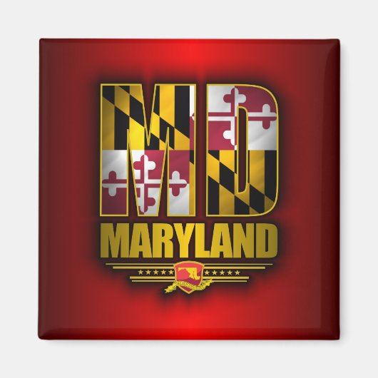 Maryland (MD) Magneet (Voorkant)