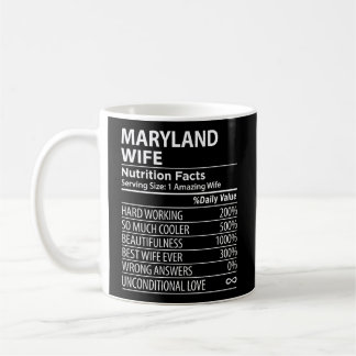 Maryland MD Nutrition Facts Verenigde Staten Staat Koffiemok