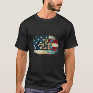 Maryland Md US Vlag Motto T-shirt