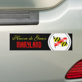 MARYLAND, MISC. STAD BUMPERSTICKER (Op auto)