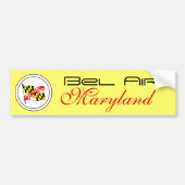 MARYLAND, MISC. STAD BUMPERSTICKER (Voorkant)