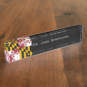 Maryland Naambordje (Zijkant)