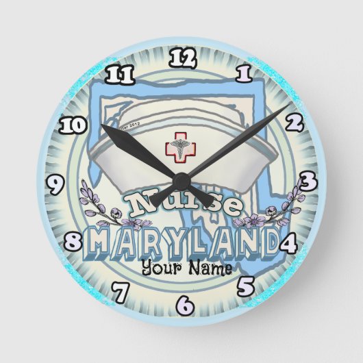 Maryland Nurse Ronde Klok (Voorkant)