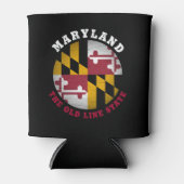 MARYLAND OLD LINE STATE FLAG BLIKJESKOELER (Voorkant)